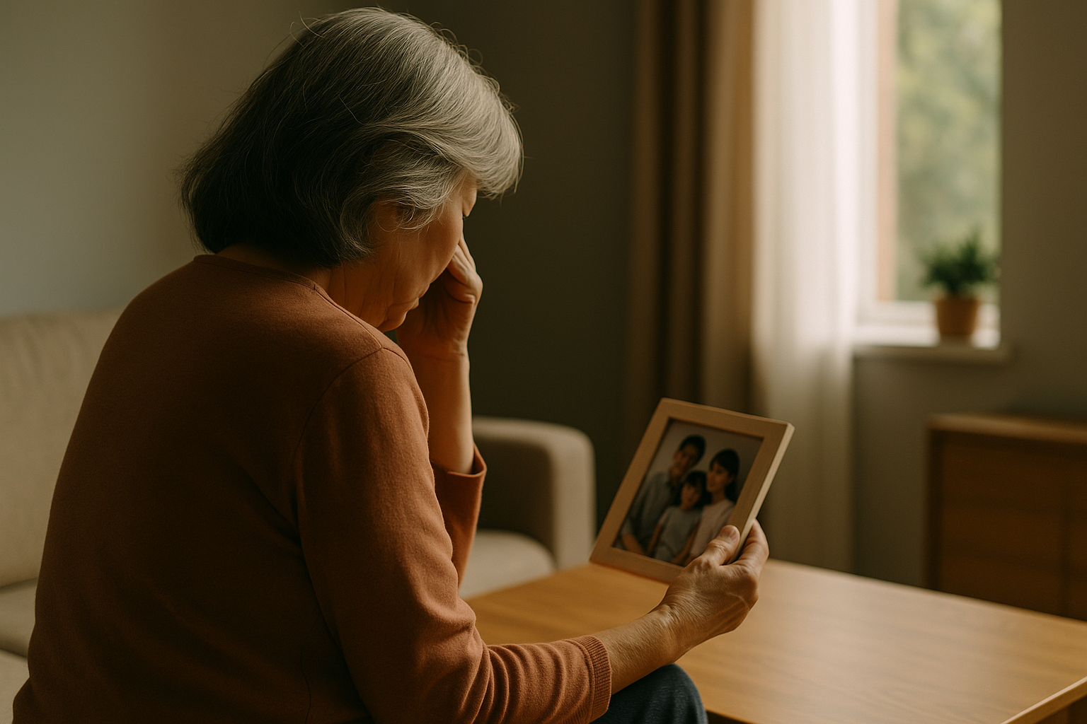 息子の妻の浮気が心配で悩む親御さんのイメージ