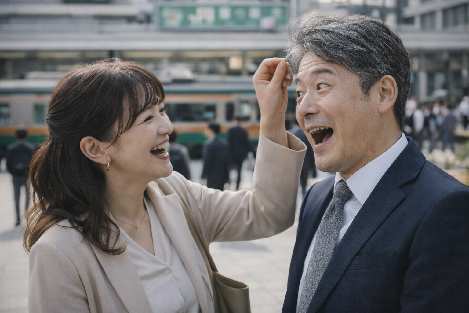 30年前の名前だけを手がかりに人探しが進んだイメージ