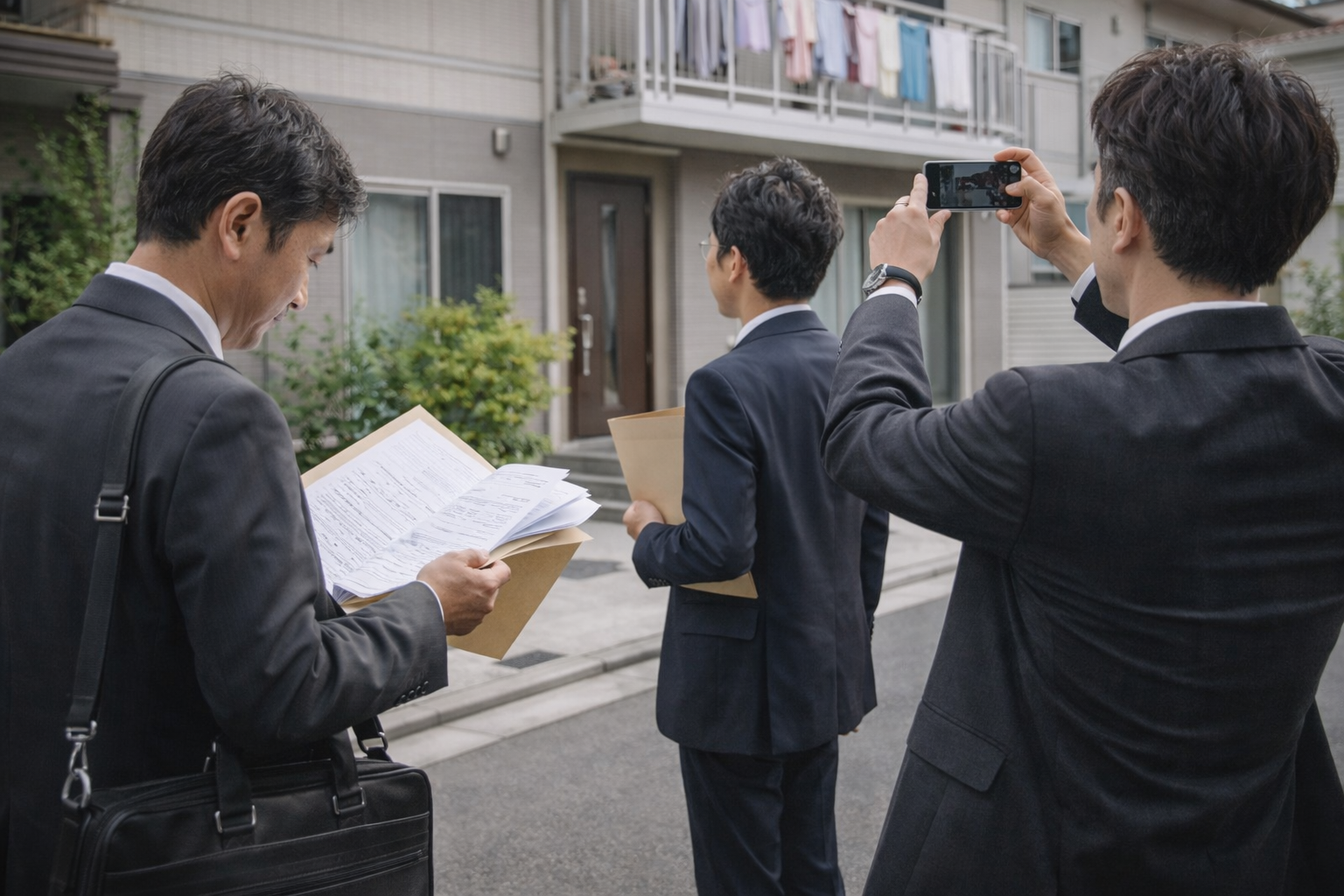 公示送達・付郵便送達のための住居所調査