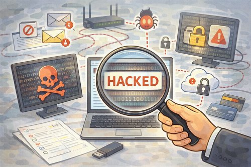 ハッキング調査