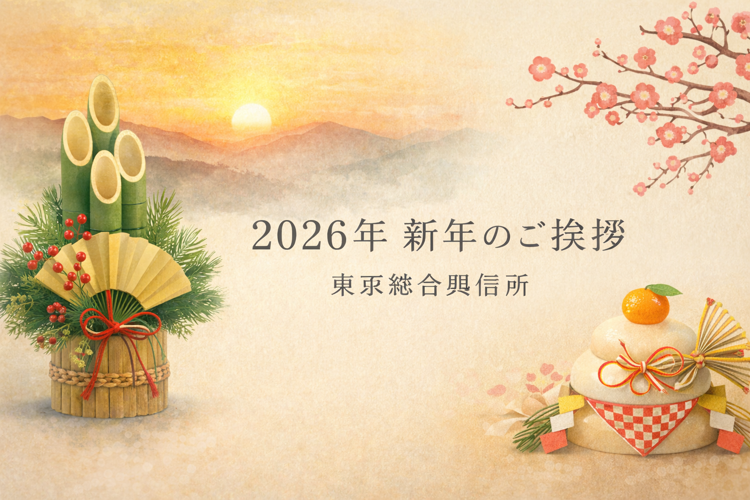東京総合興信所 2026年 新年のご挨拶